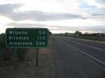 On the road again: to Wilpena