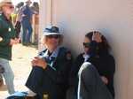 Ambos taking a break. Sally’s daughter on the left