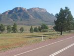 Wilpena Pound from the outside