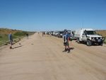 Tag-a-long 4wd road block
