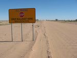 Even the bulldust is not welcome