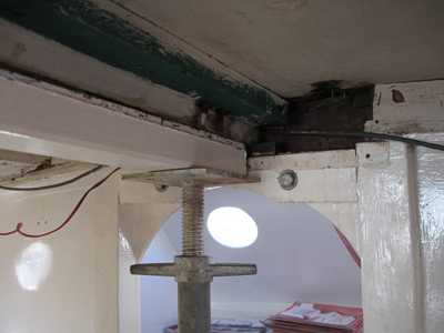 Rot in cabin
