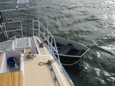 Dinghy - tough in windy, rough conditions
